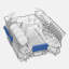 18" Integrated Dishwasher ADA Eta July