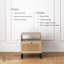 Table de bout avec rangement Clester-446989707