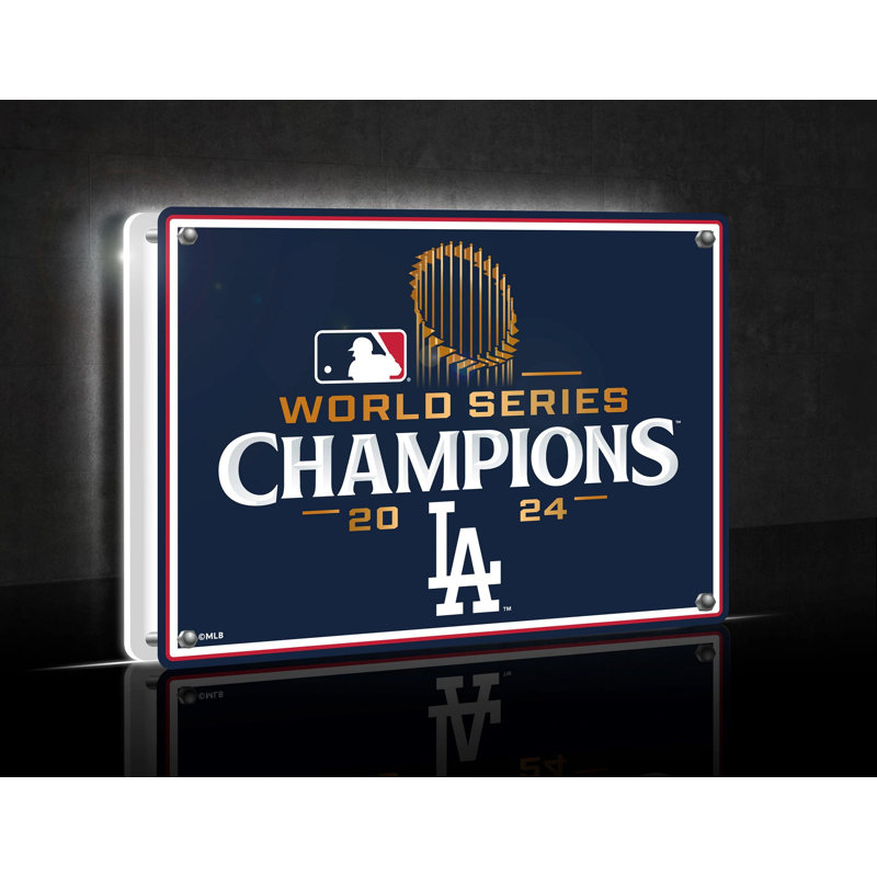 Arbre de Noël DEL en céramique 8 po Los Angeles Dodgers