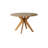 Xavion Mid-Century Solid Wood 48'' Round Dining Table, with Sculpted Splayed Leg Base, Honey Oak-958778270