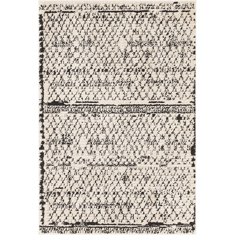 Victorville Abstract Indoor Rug, Rectangle 4' x 6'