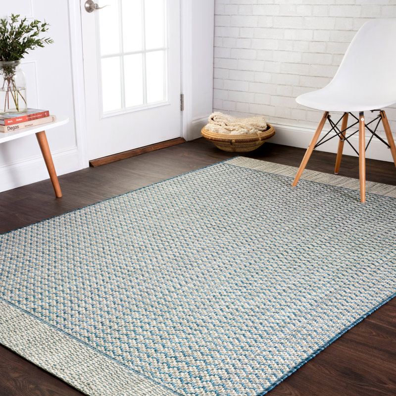Isle Chevron Indoor / Outdoor Rug, Rectangle 9'2" x 12'1"