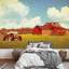 Murale maison de ferme dans la prairie-88769565