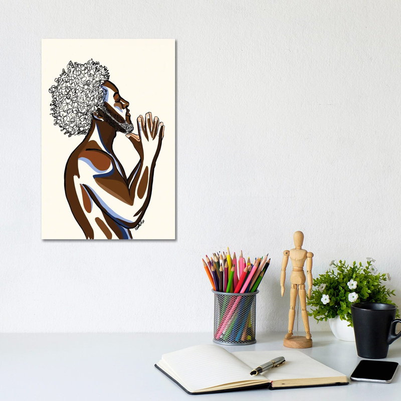 Brother by NoelleRx - Print on Canvas, Wrapped Canvas, 20.32 cm H x 30.48 cm W
