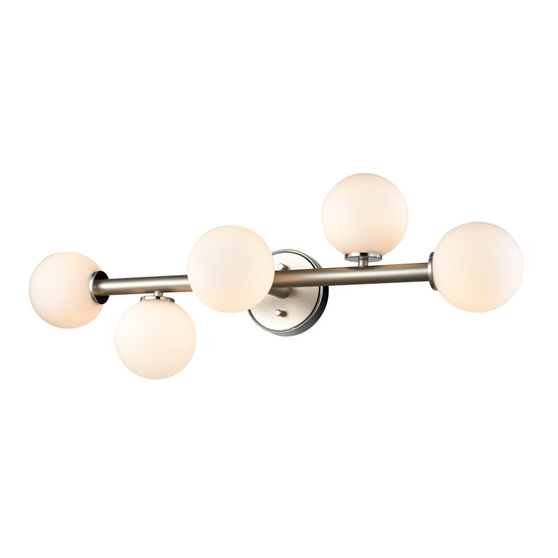 Éclairage pour meuble-lavabo 5 lumières Pickerington, Chrome