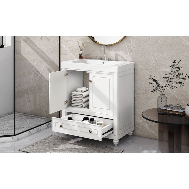 Meuble-lavabo élégant avec design fonctionnel et matériaux de qualité