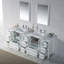 Meuble-lavabo double 84 po avec lavabo-49240134