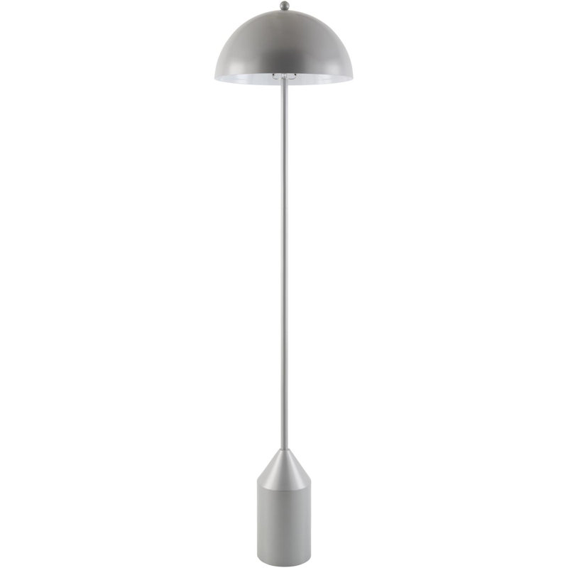 Lampe sur pied 59 po Jemma, Argent, Silver