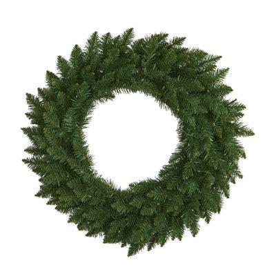 Faux PVC 52cm Christmas Wreath