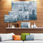 «Lower Manhattan Panorama», reproduction de photo sur toile tendue-18272766