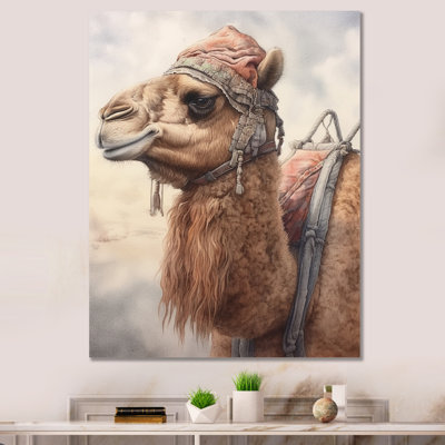 Camel Desert Nomad VII sur impression sur toile