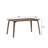 Nova Curved-Leg Scandinavian Dining Table-121600654