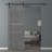 80'' Solid + Manufactured Wood Paneled without Installation Hardware Kit Barn Door-66996767-66996769