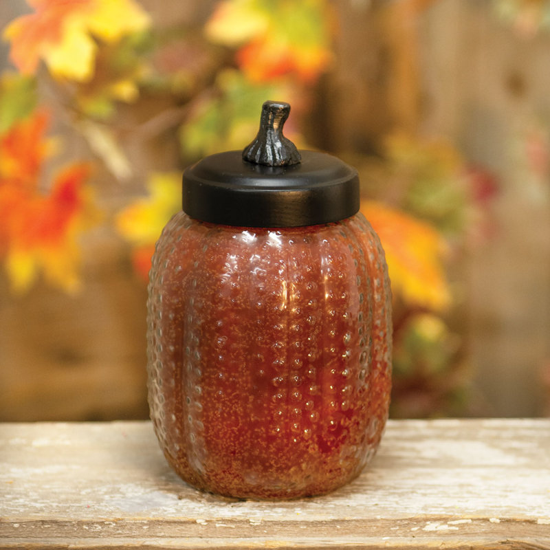 Bougie parfumée pot de citrouille papa