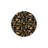 Modern Black Toned Leafy Patterned Decorative Rug-1436250412