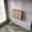 Armoire latérale de salle de bain 3 portes à fermeture en douceur