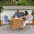 Rodanthe 5-Piece Acacia Outdoor Dining Set