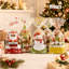 Décorations de Noël, Père Noël, sac de bonbons, sac-cadeau, sac d'emballage