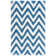 Delane Handmade Tufted Ivory/Blue Area Rug