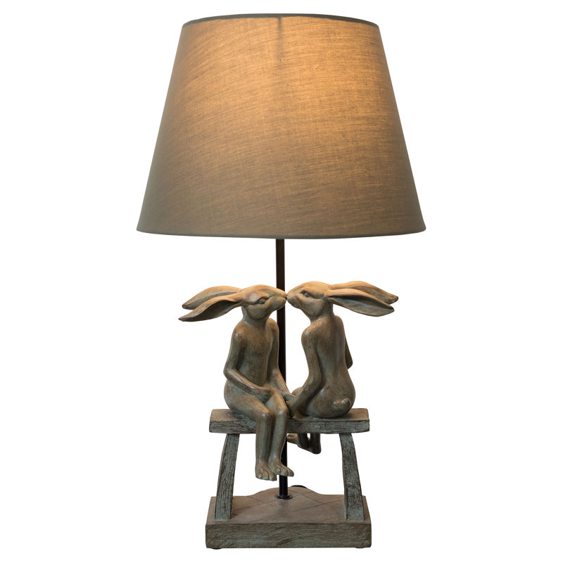 Harless 52.5Cm Matte Graphite Table Lamp