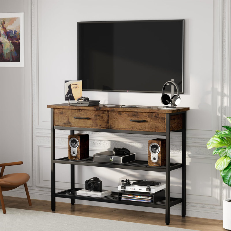 Console 39,5 po, Brun