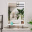 Miroir de salle de bain à DEL à fixation murale réglable blanc / chaud / naturel anti-buée avec mémoire-883619168-883619169