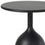 Table-plateau 17 po en fer et en métal noir