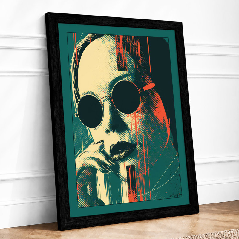 Urban Gaze Pop Art - Print, A1 - 84.1 x 59.4 cm, Black