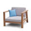 Outdoor 4 - Piece Teak Conversation Set