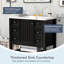 Meuble-lavabo 36 po avec lavabo en céramique-609063473