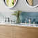 Widespread Faucet 2-Handle Bathroom Faucet with Drain Assembly