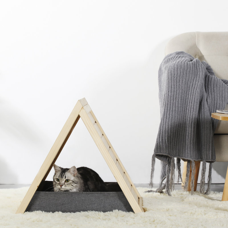 Maison de chat portable