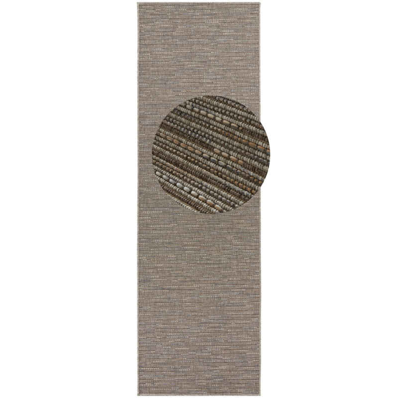 Flatweave Cream Rug, Runner  80 x 150 cm