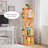 Solid Wood Rotating Bookshelf With Great Texture
