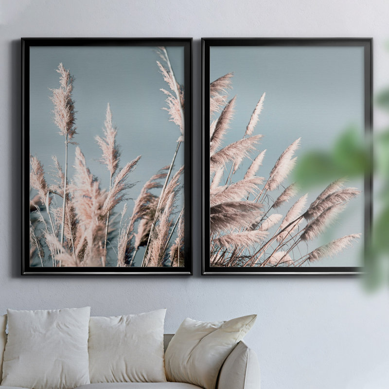 Danita Delimont - ensemble de 2 reproductions de photos, H 26,5 po x l 73 po x P 1,5 po, Toile avec cadre noir, Pas de tapis