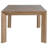 Estero Natural Brown Rectangular Wood Dining Table