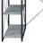 Amiel All Purpose Gray Finish Writing Desk-1618434859
