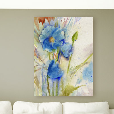 « magique blue » par sheila golden, reproduction d’art sur toile