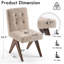 Chaise d'appoint rembourrée Nieck-1813872466-1842527290
