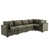 Polyester vert olive est en rupture de stock