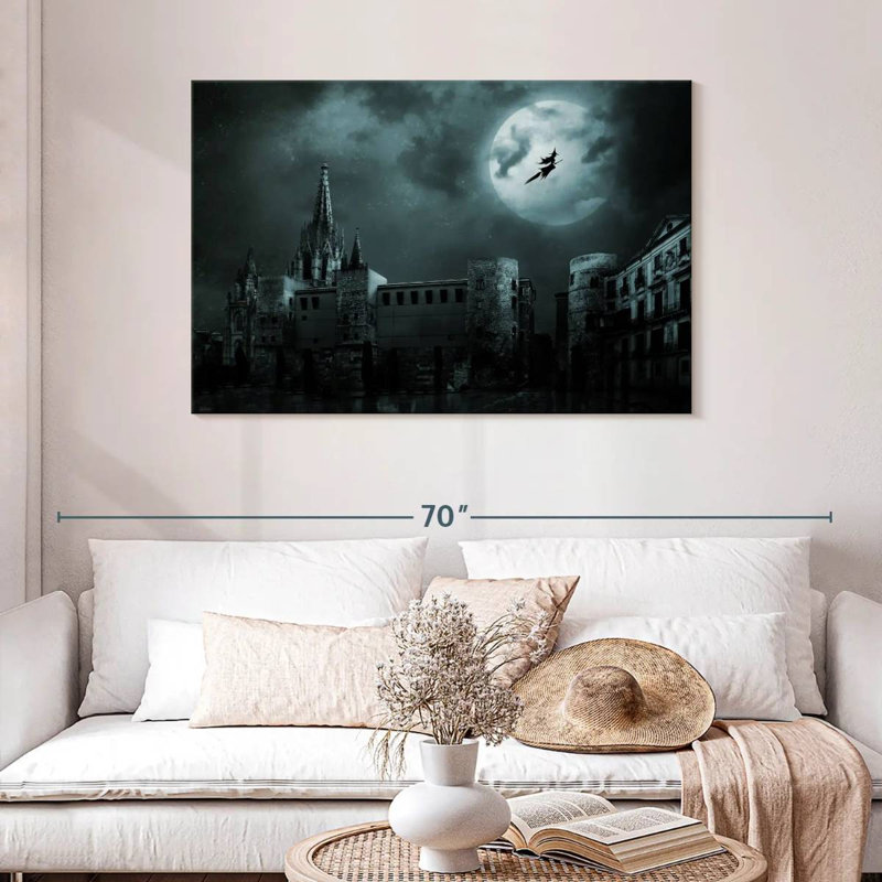 Kelan Witch's Castle, 30" H x 45" W