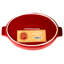 Symple Stuff Oval Stoneware Baker Bakeware