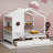 Vidoje Kids Bed with Storage Shelf-1043395504-1043395505