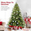 Pre-lit PE/PVC Combined Christmas Tree-1101120044