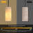 1 - Light Kitchen Island Cylinder Pendant Lights With Alabaster Shade-1556090454
