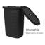  Panier à linge mince 40 L, panier à linge, couvercle, design en osier, plastique, ensemble de 3-112008512-112008511