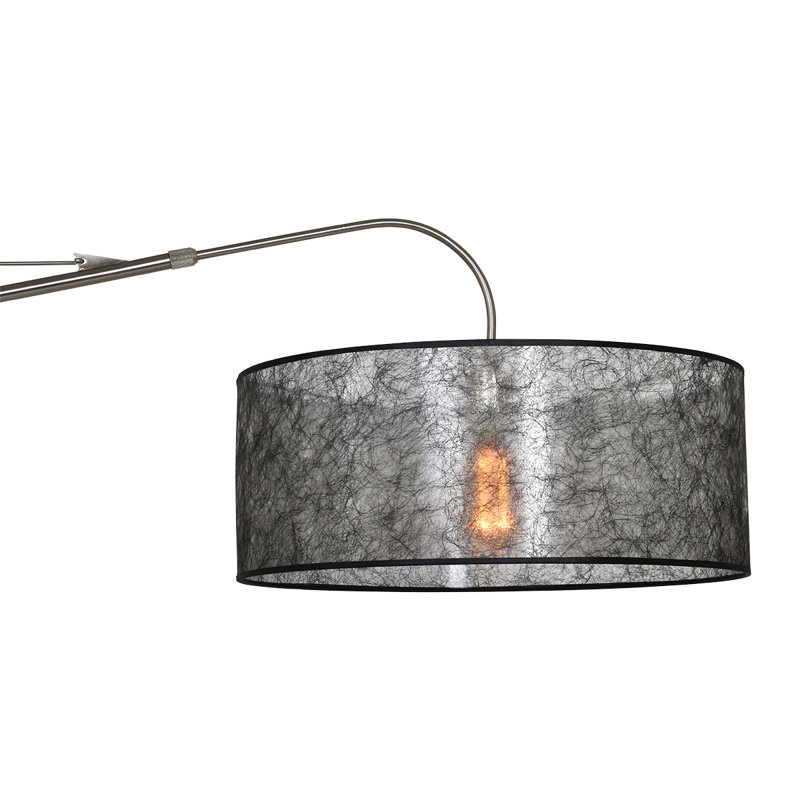 Owings Swing Arm Sconce, Steel, Black