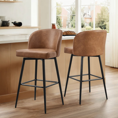 Brentley Swivel Counter & Bar Stool