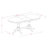 9 Piece Dining Room Furniture Set Includes an Oval Kitchen Table with Butterfly Leaf and 8 Dining Chairs, Buttermilk & Cherry-31769993-49667085-124329234