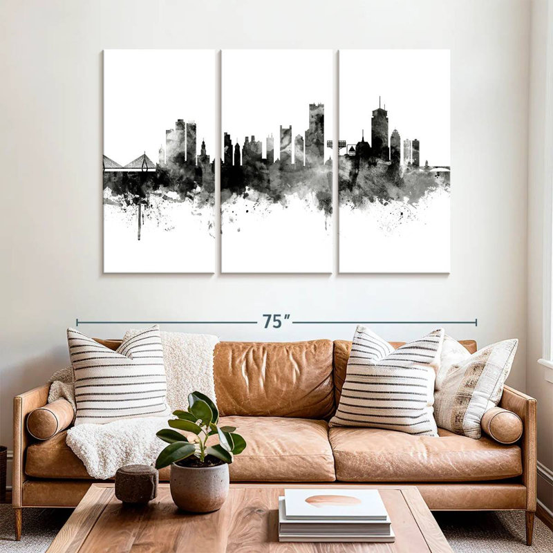 Rorry Boston Massachusetts Skyline V, 42" H x 65" W